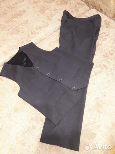 Школьная форма брюки для мальчика р.152 Grand Leo