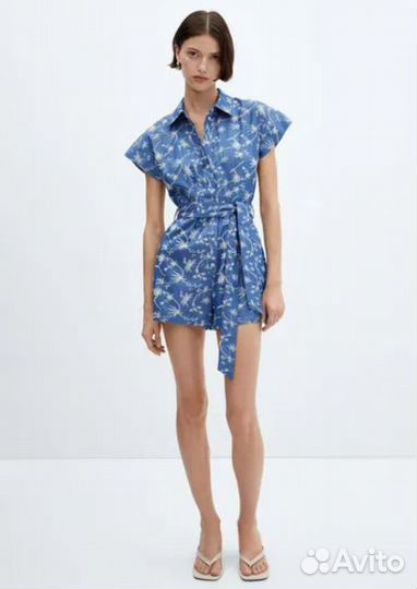 Джинсовый комбинезон Mango S новый