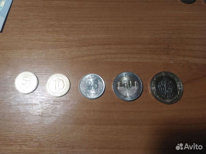Коллекция турецких монет