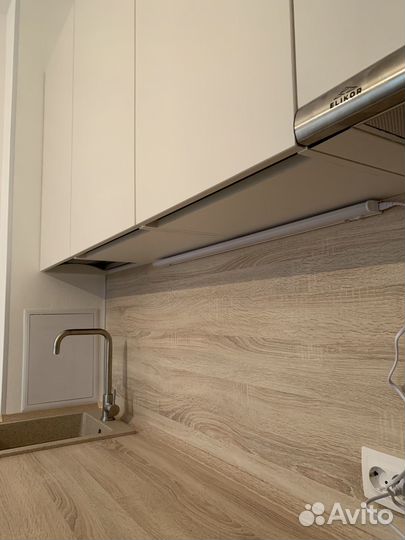 Прямая кухня небольшая ксп:18562