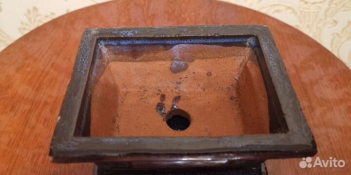 Горшок для бонсай керамический малый