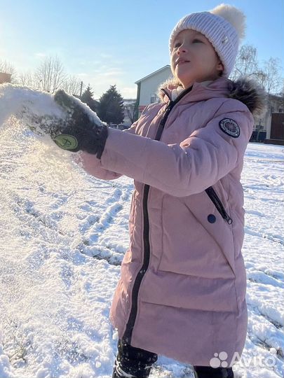 Зимний пуховик для девочки