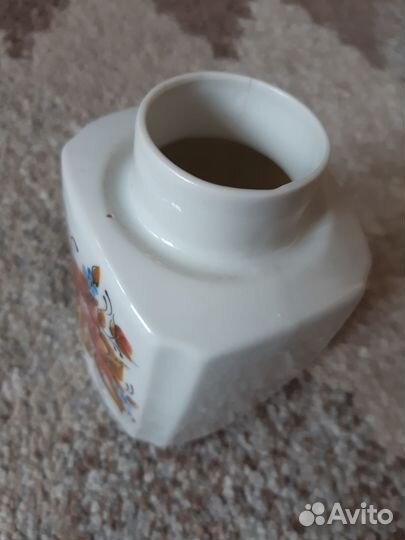 Маленькая вазочка СССР, клеймо Вербилки, 19 см