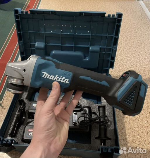 Ушм Болгарка аккумуляторная Makita 125mm