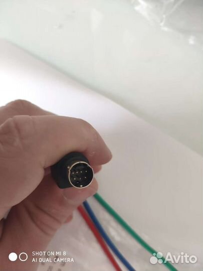 Кабель переходник S-Video на 3 RCA RGB