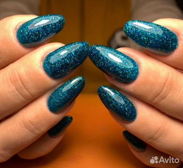 Маникюр гель лак наращивание ногтей