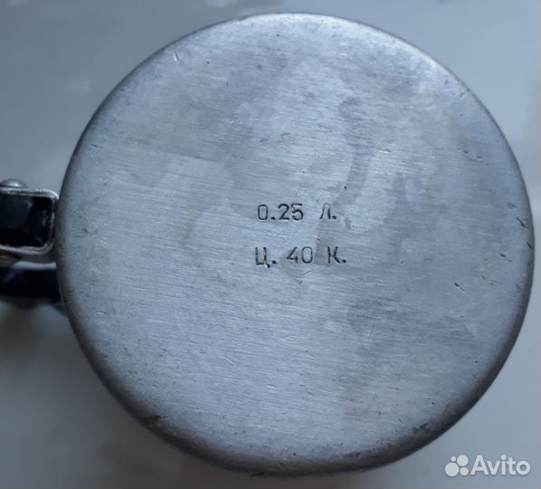Поильник и алюминиевая кружка винтажные СССР