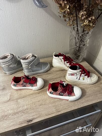 Кеды ботинки для девочки