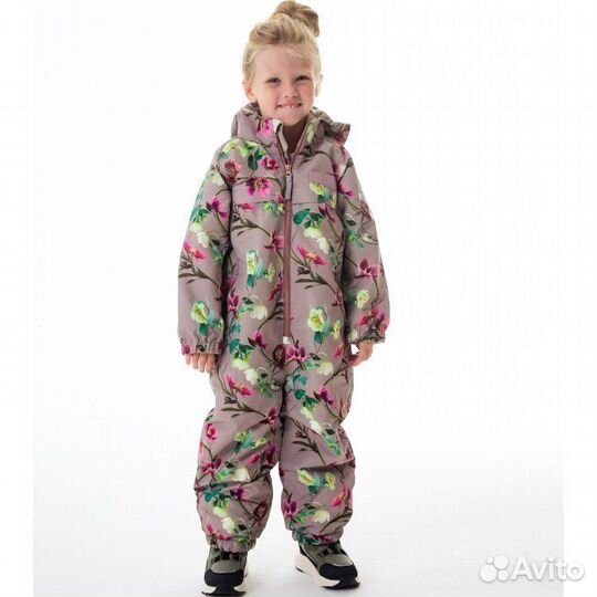 Комбинезон Molo Pingo Winter Roses (цветы), р. 98