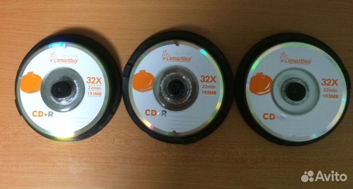 Диск оптический DVD-RW и CD-R