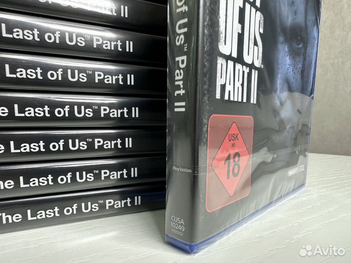 Одни из нас часть 2 ps4 новый диск на русском