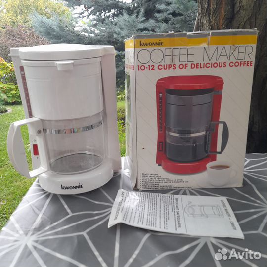 Кофеварка капельная новая