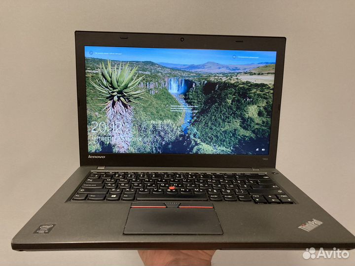Lenovo Thinkpad t450 i5-5300U, 8Tb,SSD180,2xАккум