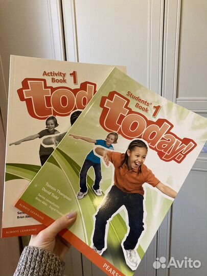 Учебник и рабочая тетрадь Today 1