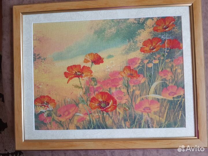 Картина,вышивка крестом