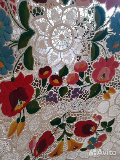 Салфетка кружево, винтаж