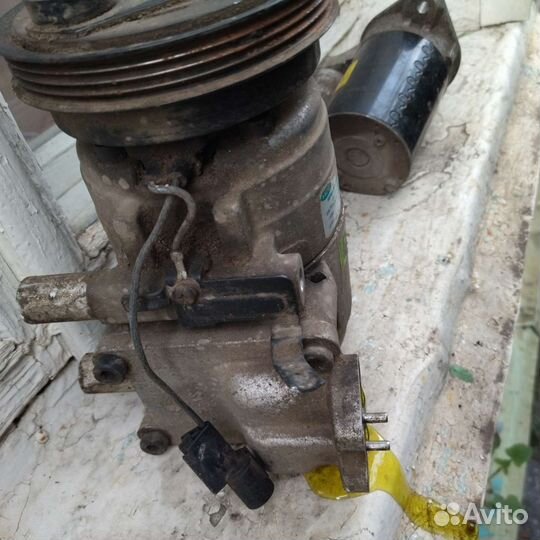 Компрессор кондиционер hyundai accent