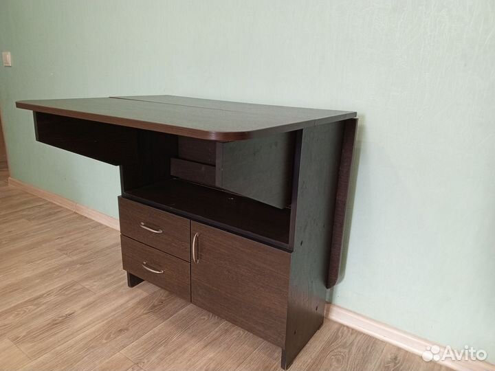 Стол книжка с ящиками раскладной