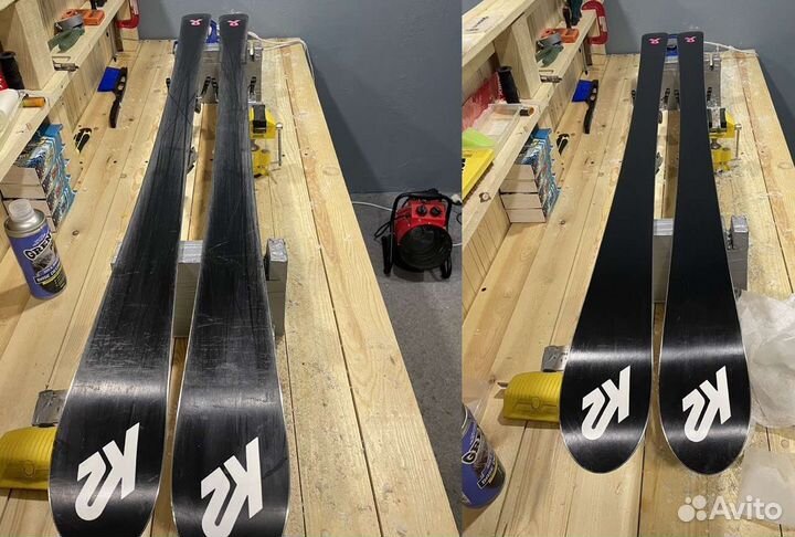 Ski сервис. Подготовка сноубордов и горных лыж