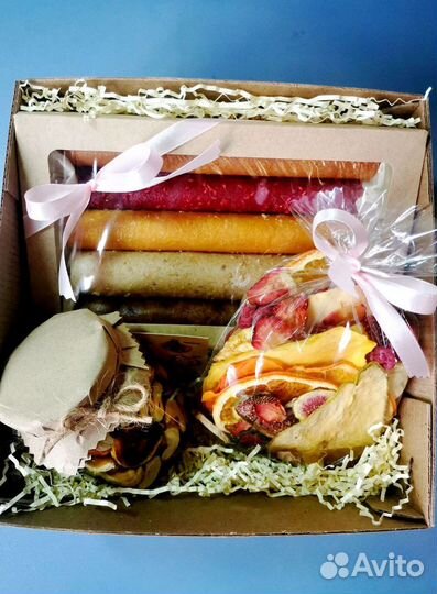 Подарок Пастила Мед домашний Фрукты