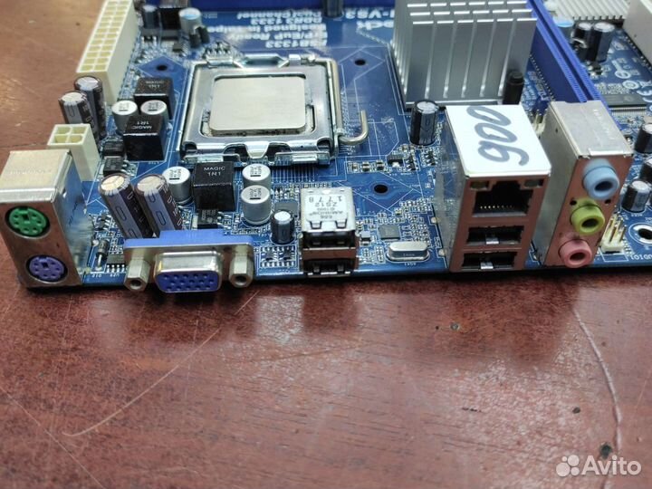 Материнская плата с процессором 775 сокет ддр3
