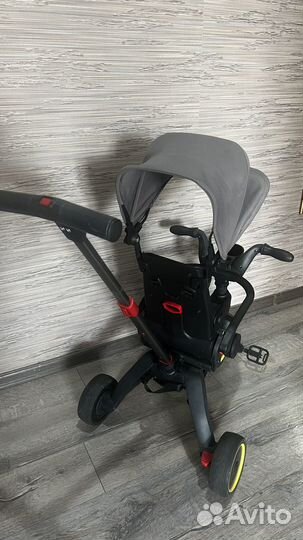 Детский трехколесный велосипед складной