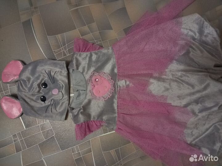 Карнавальный костюм мышки для девочки