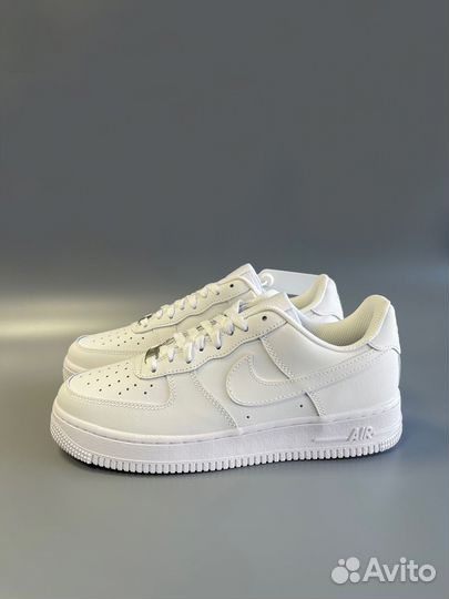 Кеды nike air force 1 белые классические