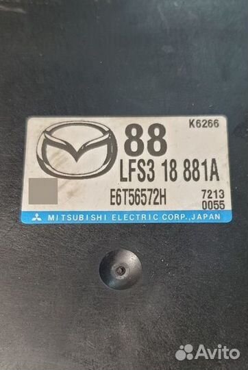 Блок управления двигателем Мазда 3 6