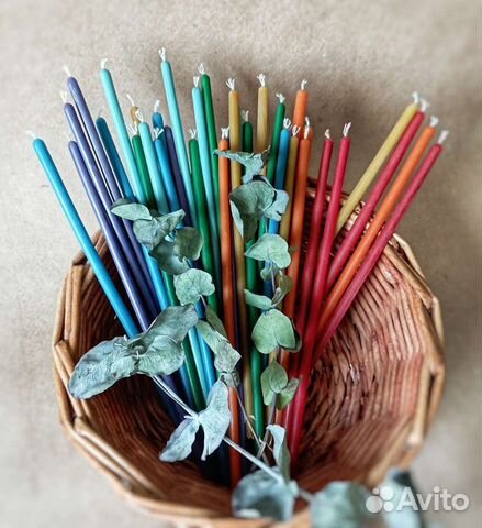 Свечи чакровые