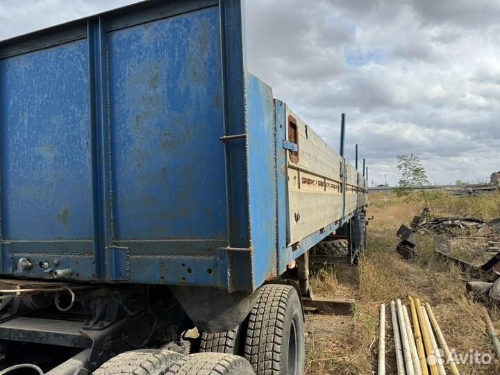 Полуприцеп бортовой МАЗ 9397, 1984