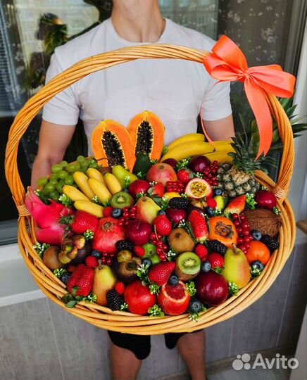 Фруктовая корзина/вкусный экзо подарок/Выпускной