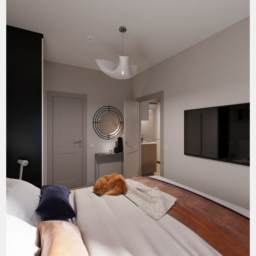 2-к. квартира, 49 м², 18/25 эт.