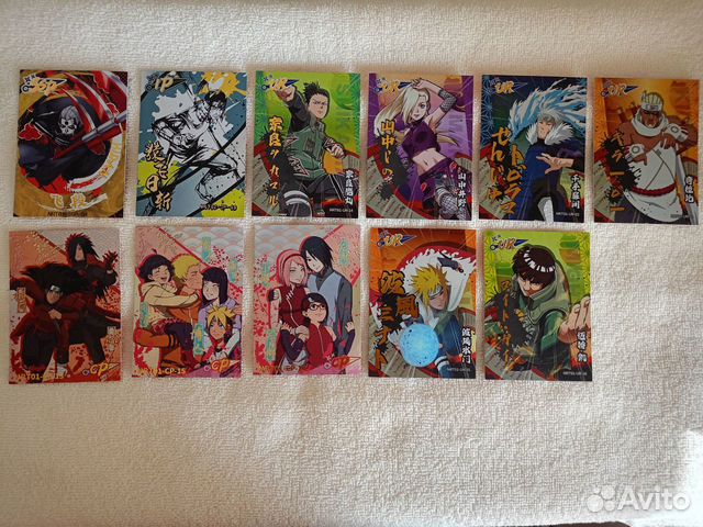 Карточки Naruto x Boruto Kabi