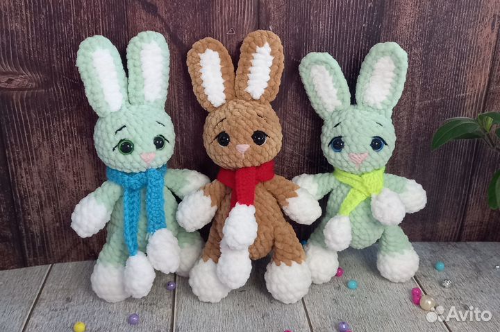 Вязаные игрушки ручной работы