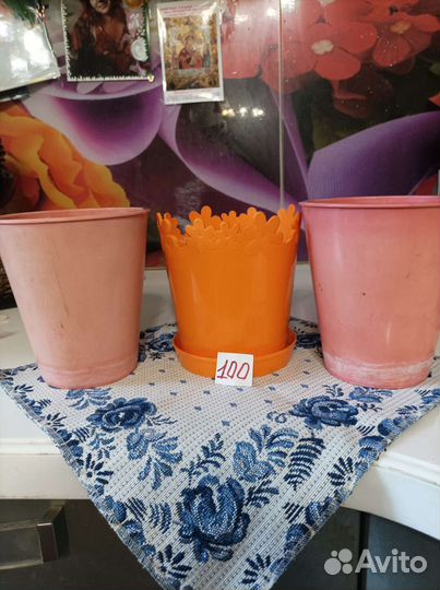 Горшки для цветов разных размеров