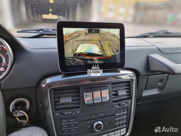 Магнитола Гелендваген. Команд Мерседес 5.1 G-Class