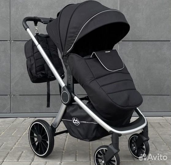 Коляска luxmom 3 в 1 бу