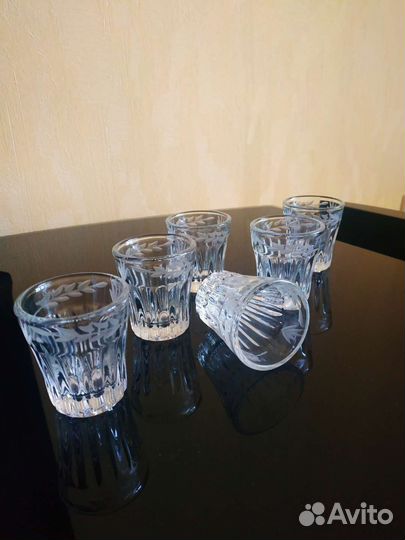 Подарочный набор рюмок хрусталь стекло в упаковке