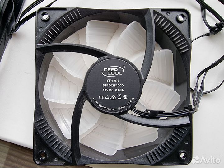 Комплект вентиляторов deepcool cf120c