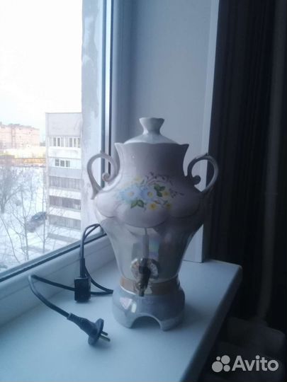 Самовар керамический