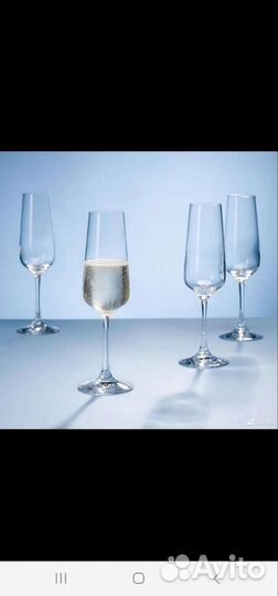 Villeroy boch бокалы для шампанского