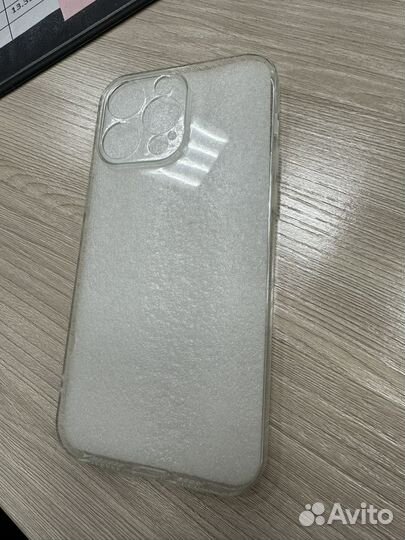 Чехол на iPhone 14 pro max прозрачный