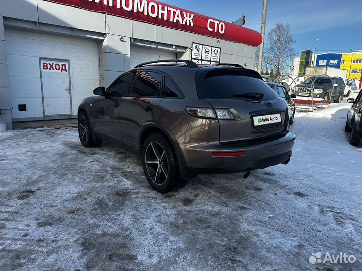 Infiniti FX35 3.5 AT, 2007, 213 000 км
