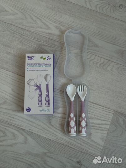 Новые детские столовые приборы гибкие