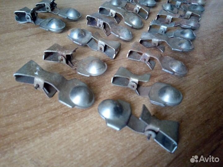 Крокодильчики для штор, Стразы