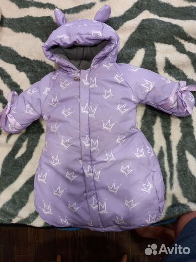 Конверт на выписку для девочки зима