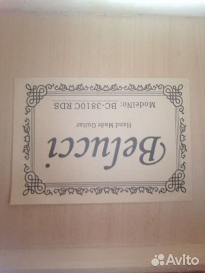 Акустическая гитара belucci