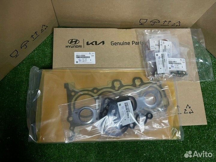 Набор комплект прокладок двигателя Solaris Rio