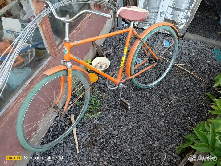 Велосипед советский Орлёнок 1969 г. в ретро